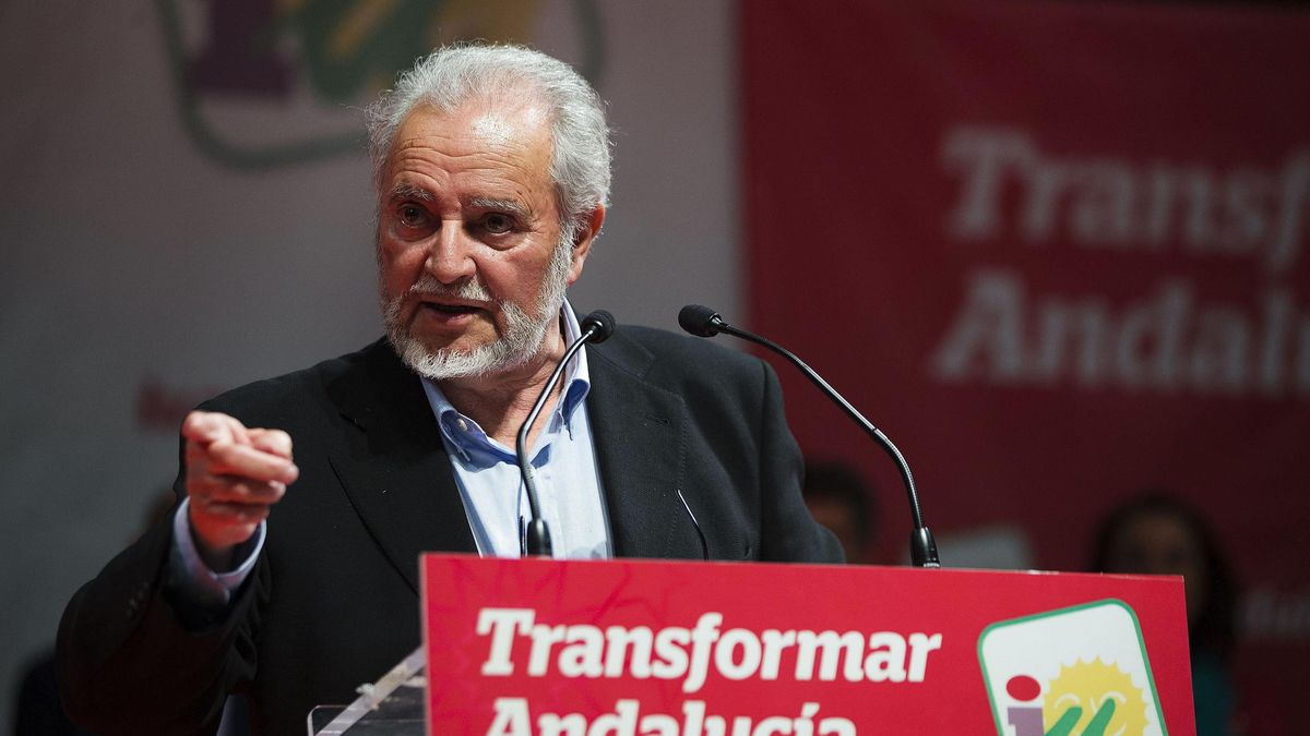 Anguita llama "impresentable" a Mariano Rajoy y pide a Pablo Iglesias "humildad"