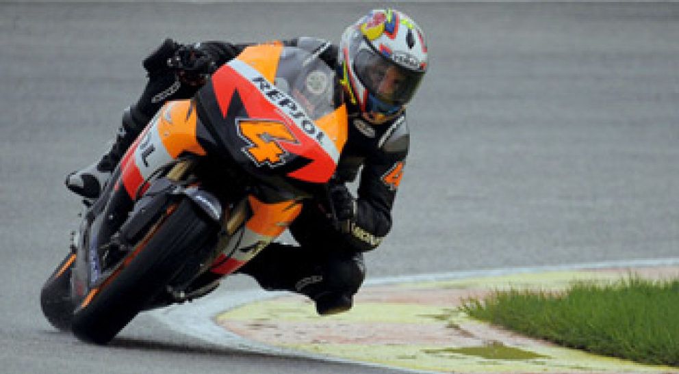 Foto: Andrea Dovizioso, el más rápido en los libres de Moto GP