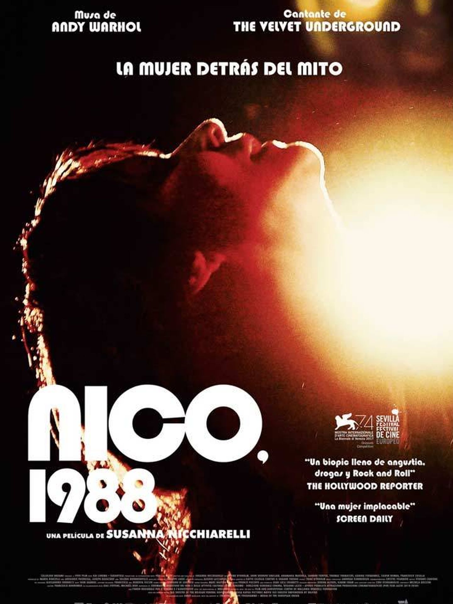 Cartel de 'Nico. 1988'.