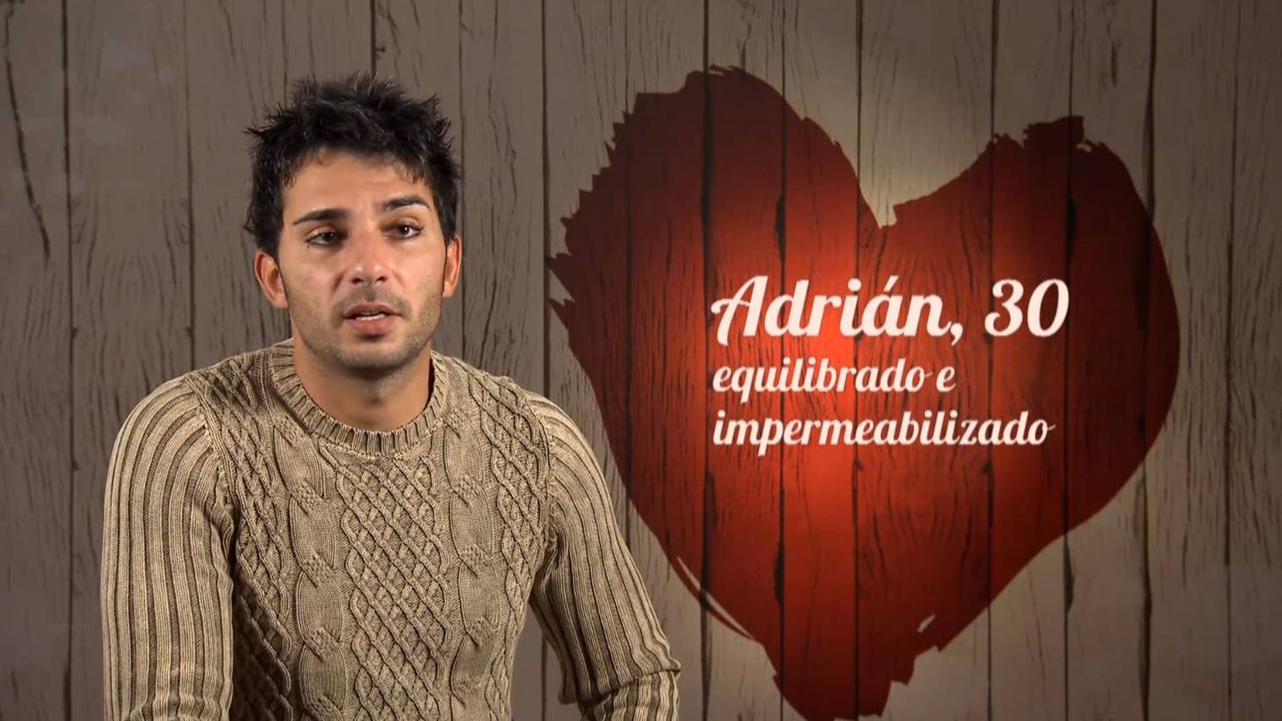 Adrián, participante de 'First Dates'. (Mediaset)