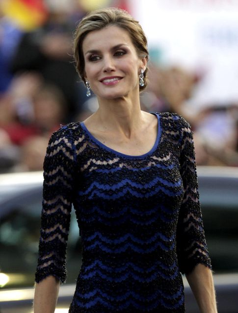 Foto: La Reina durante la ceremonia de los Premios Príncipe de Asturias (Gtres)