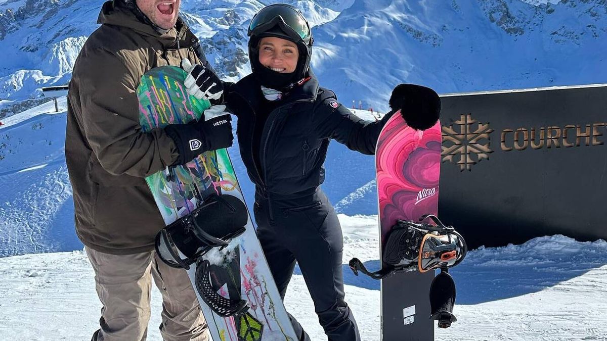 El impresionante viaje a la nieve de Elsa Pataky y Chris Hemsworth