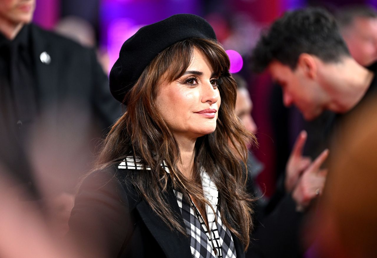 Penélope Cruz presentando 'La Bola Negra' en Londres. (Europa Press)
