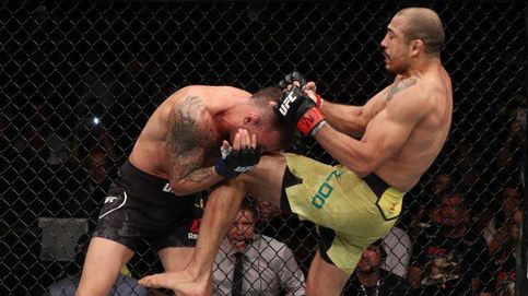 UFC: lluvia de golpes del 'viejo' Jose Aldo para aplastar a Moicano