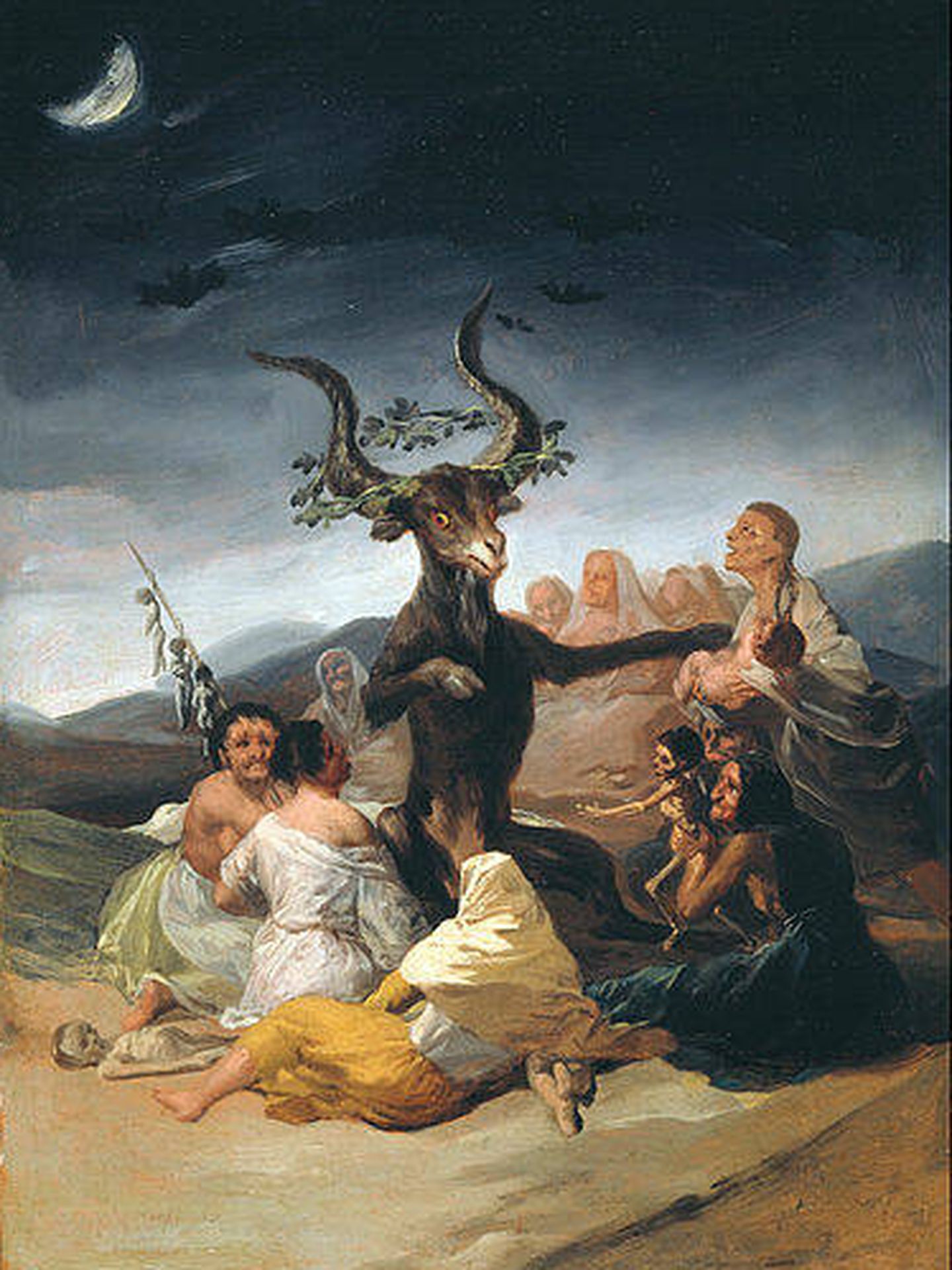 'El Aquelarre', de Francisco de Goya. (1798) 