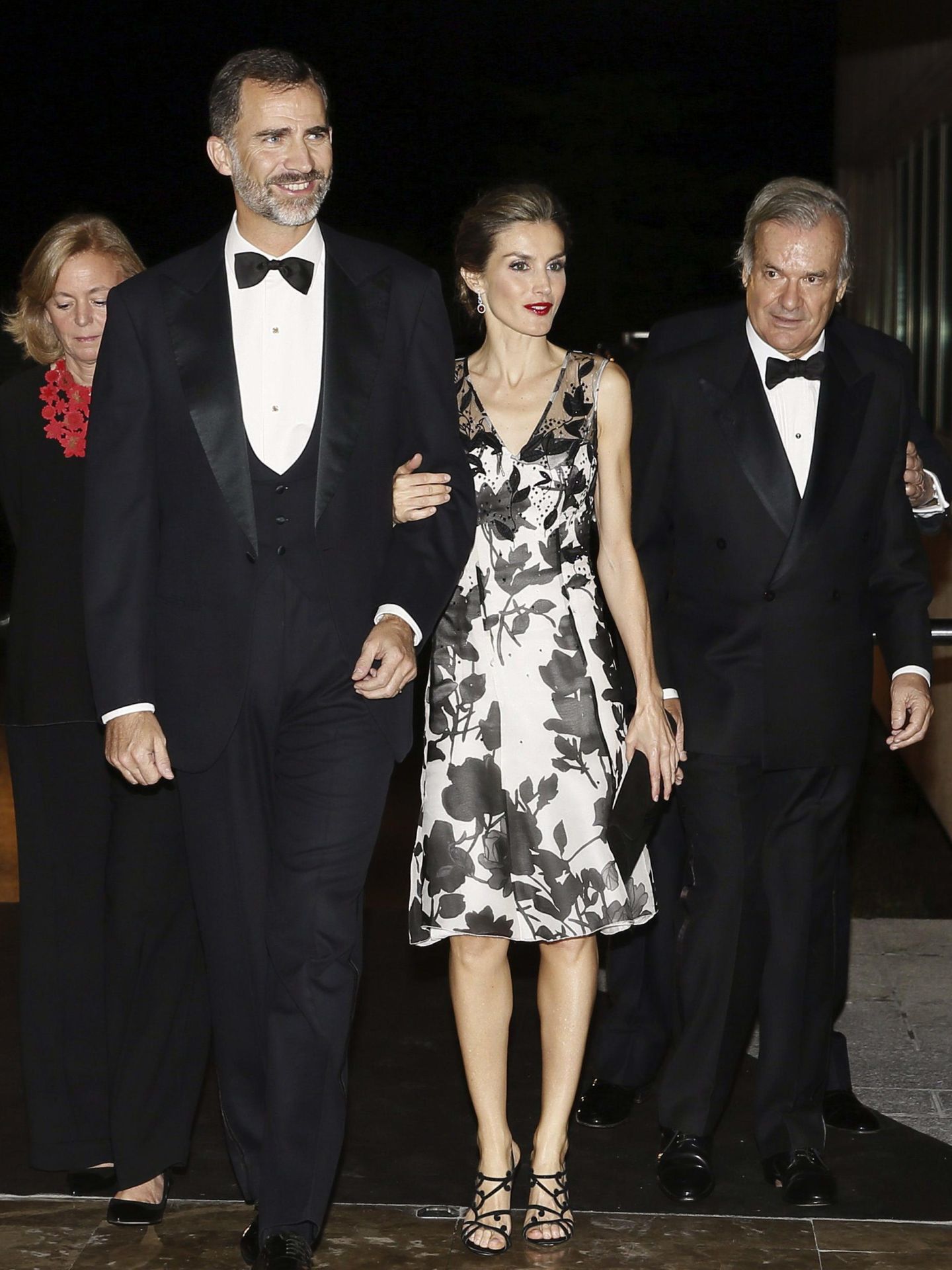 Los reyes Felipe y Letizia, en la entrega de premios de 2014. (EFE)