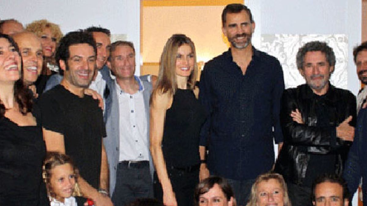 Los príncipes de Asturias acuden por sorpresa al concierto de Jaime Anglada