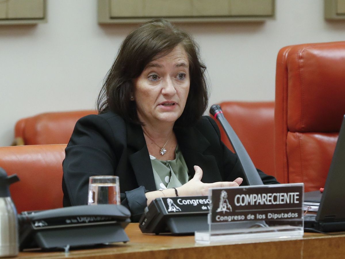 Foto: La presidenta de la AIReF, Cristina Herrero. (EFE)