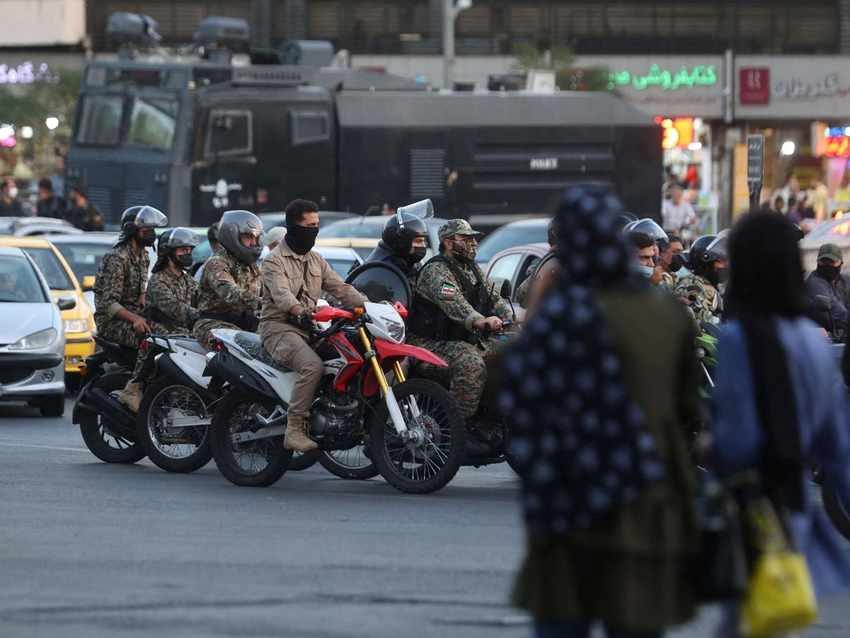 Foto: Policías iraníes en una imagen de archivo. (Reuters/Wana)