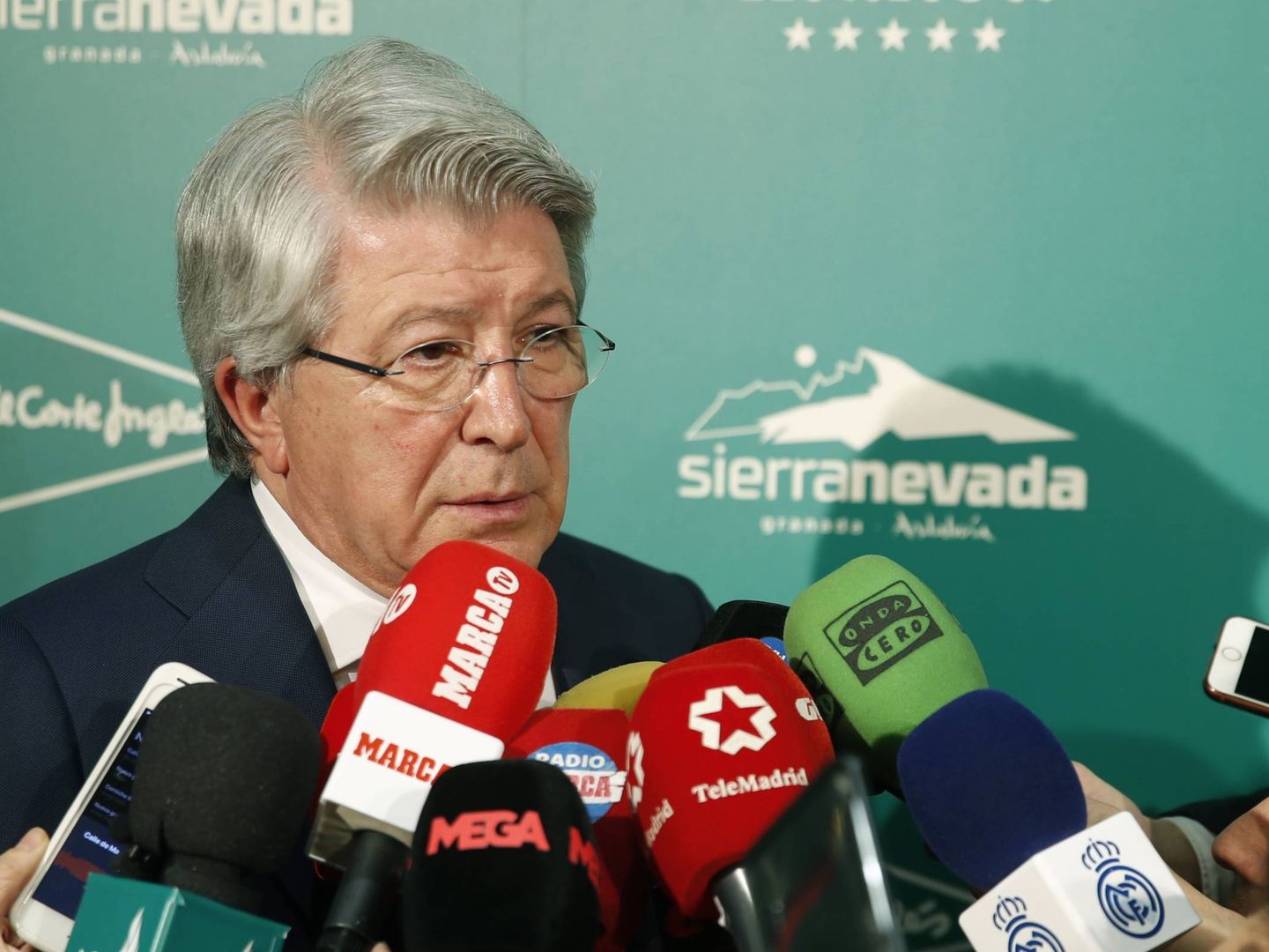 Enrique Cerezo, presidente del Atlético de Madrid. (EFE)