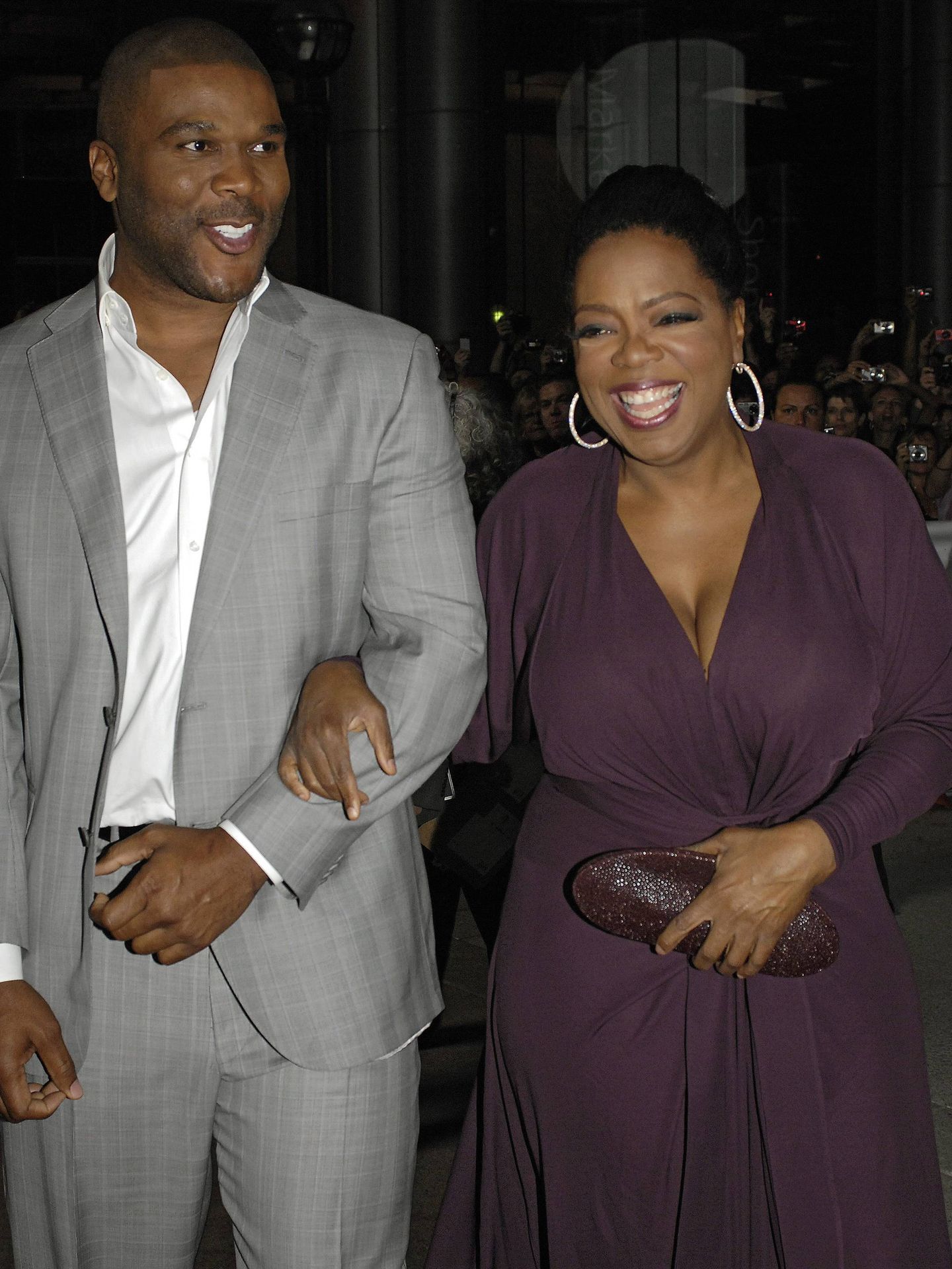 Tyler Perry y Oprah Winfrey. (EFE)