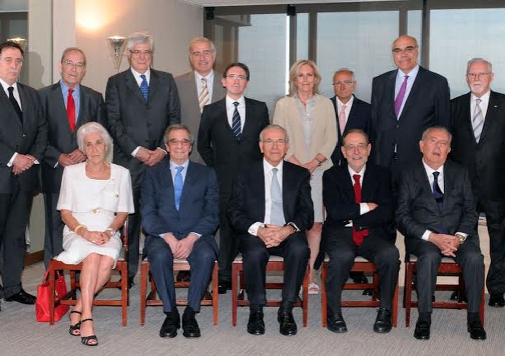 Foto: El patronato de la nueva Fundación Bancaria La Caixa