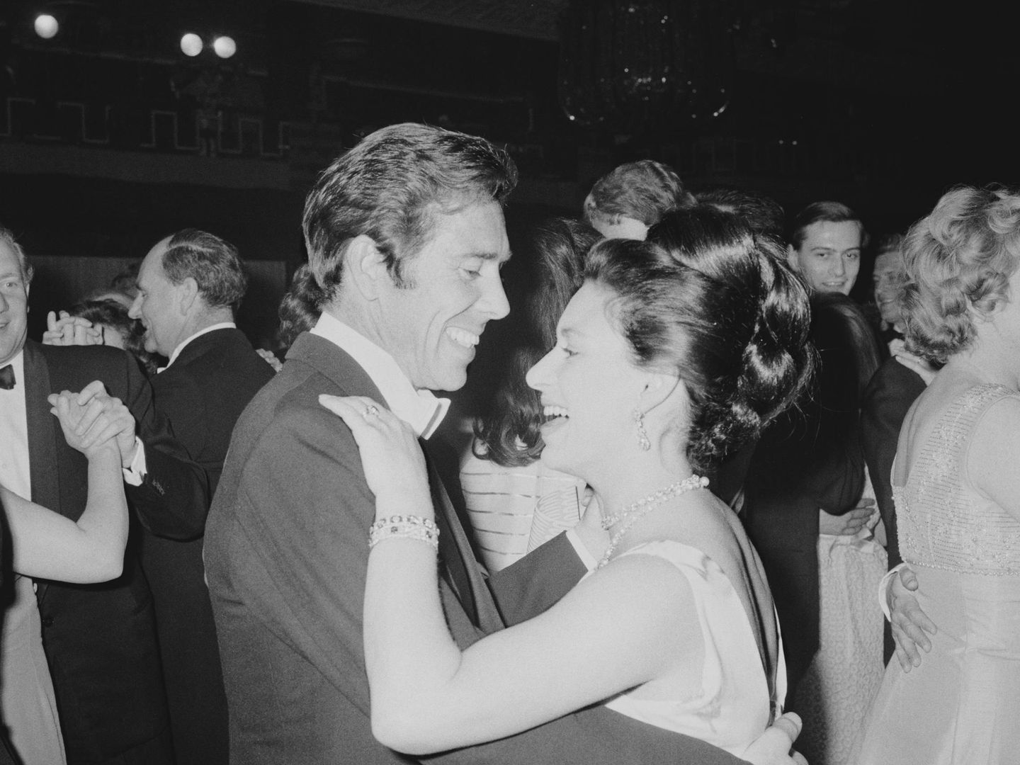 La princesa Margarita y Antony Armstrong Jones en 1967. (Getty)