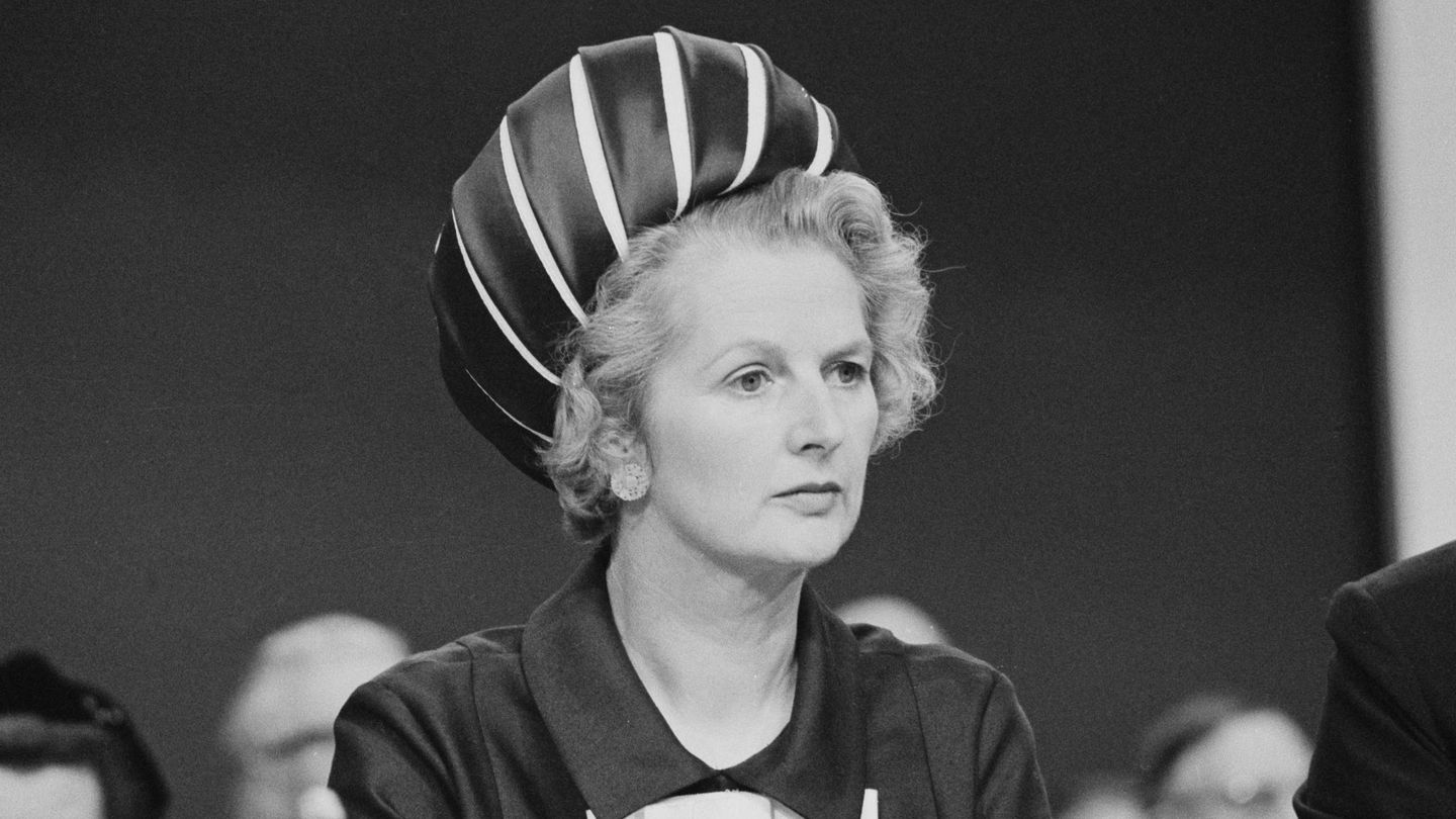  Margaret Thatcher, en 1970. (Getty)