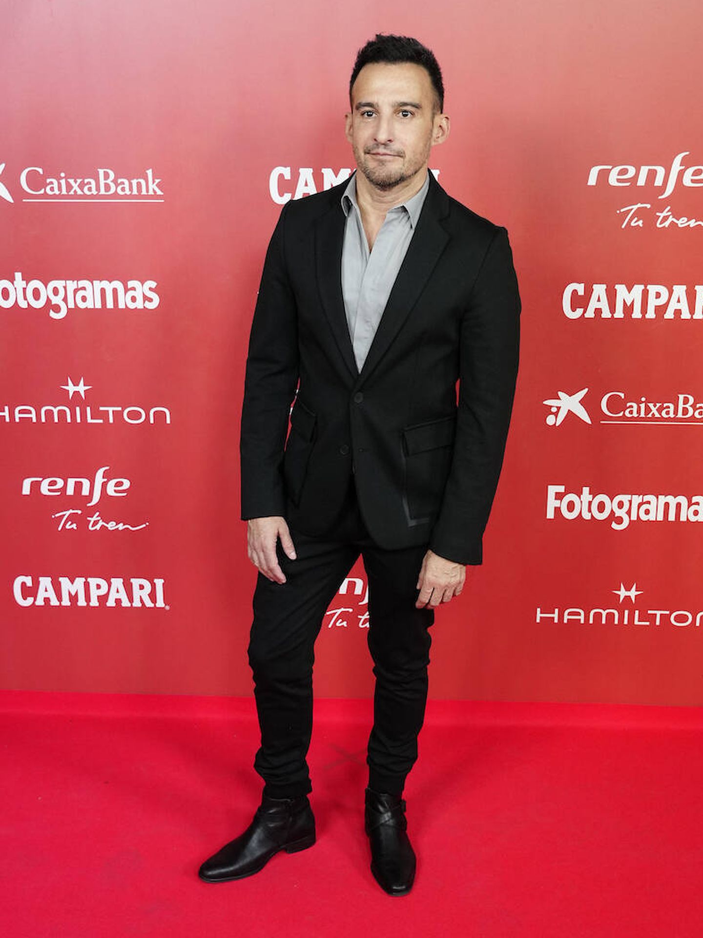 Alejandro Amenábar, en la alfombra roja de los Premios Fotogramas 2022. (LP)