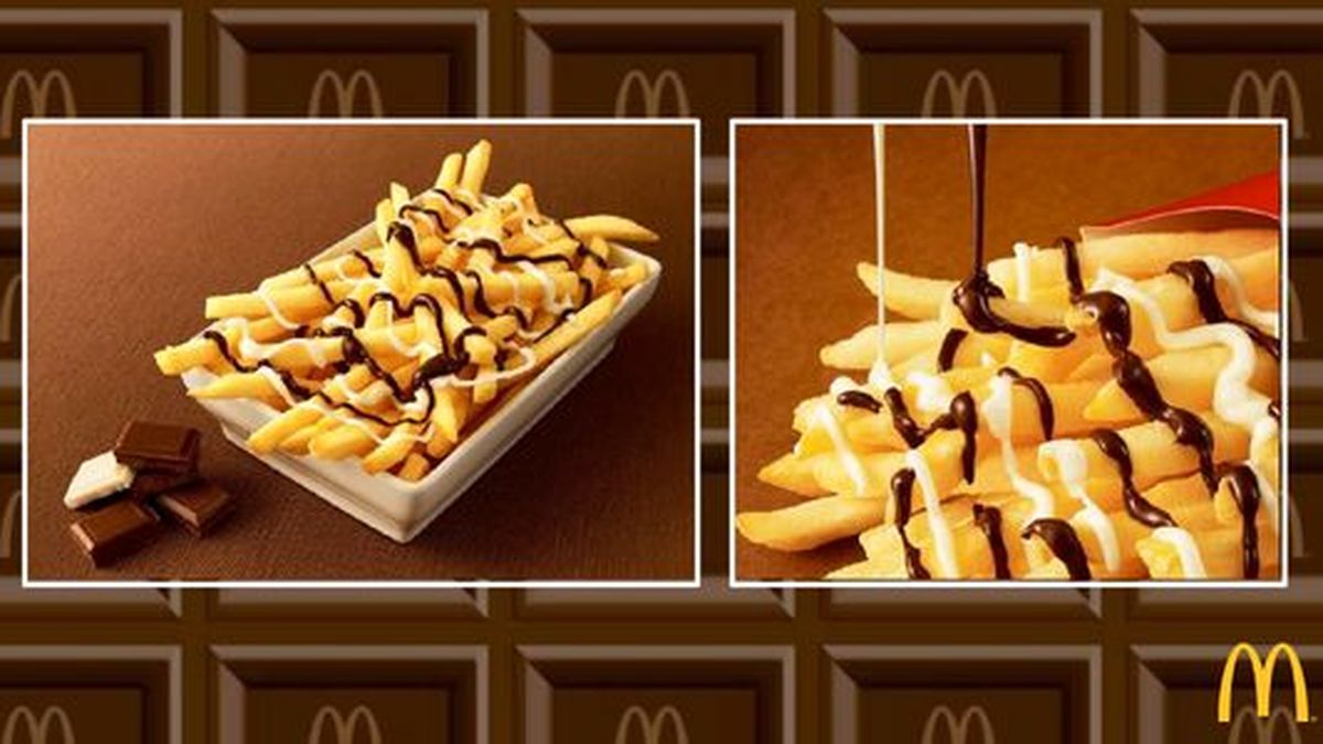 Patatas fritas con chocolate: McDonald's tienta los paladares con su nueva receta