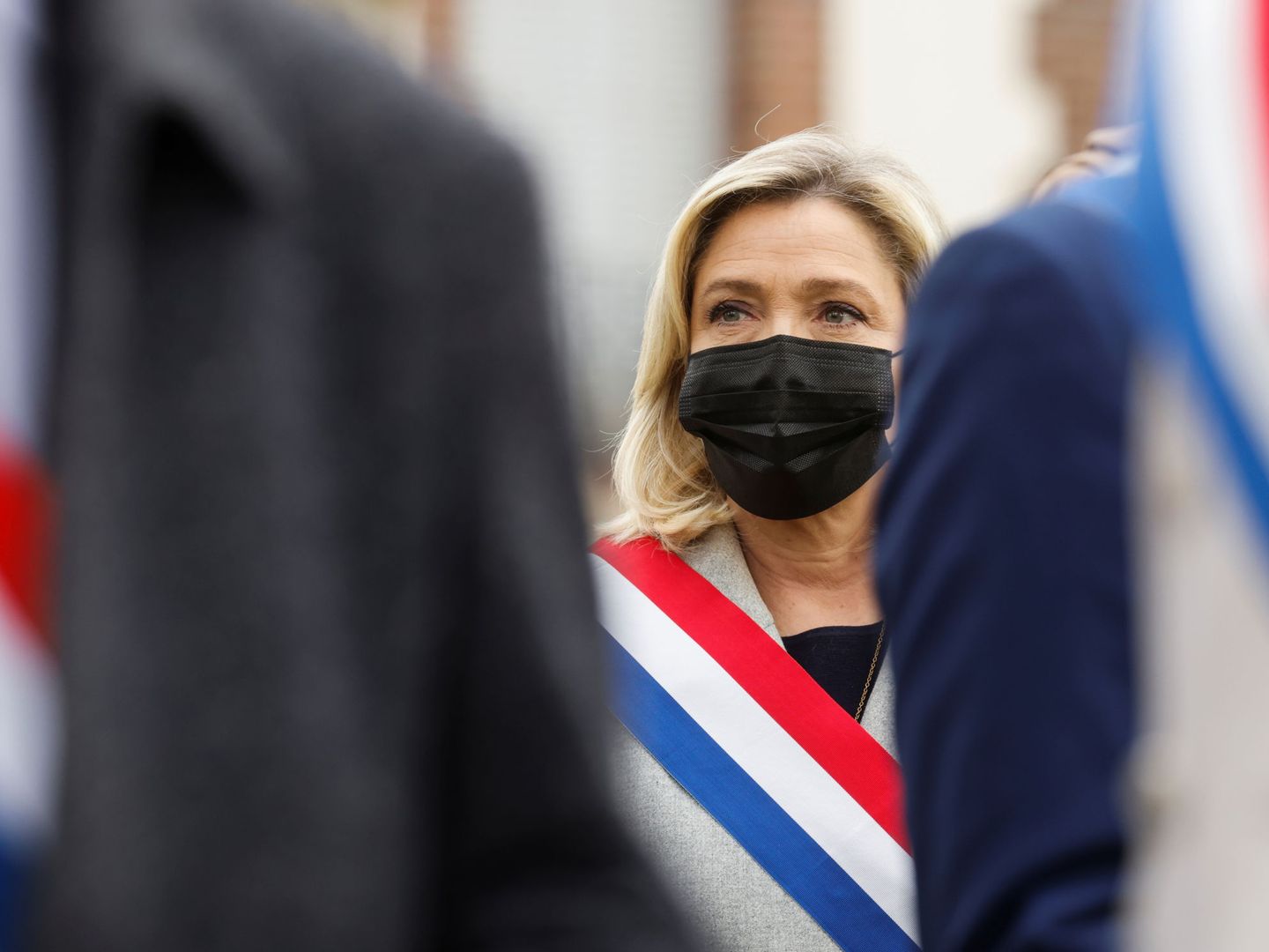 Marine Le Pen, de Reagrupación Nacional —antiguo Frente Nacional francés—. (Reuters)