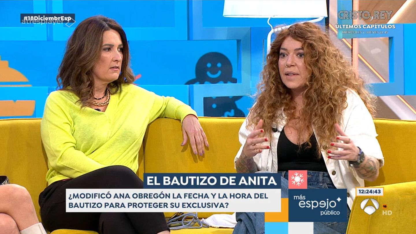 Laura Fa y Sofía Cristo, en 'Espejo público'. (Antena 3)