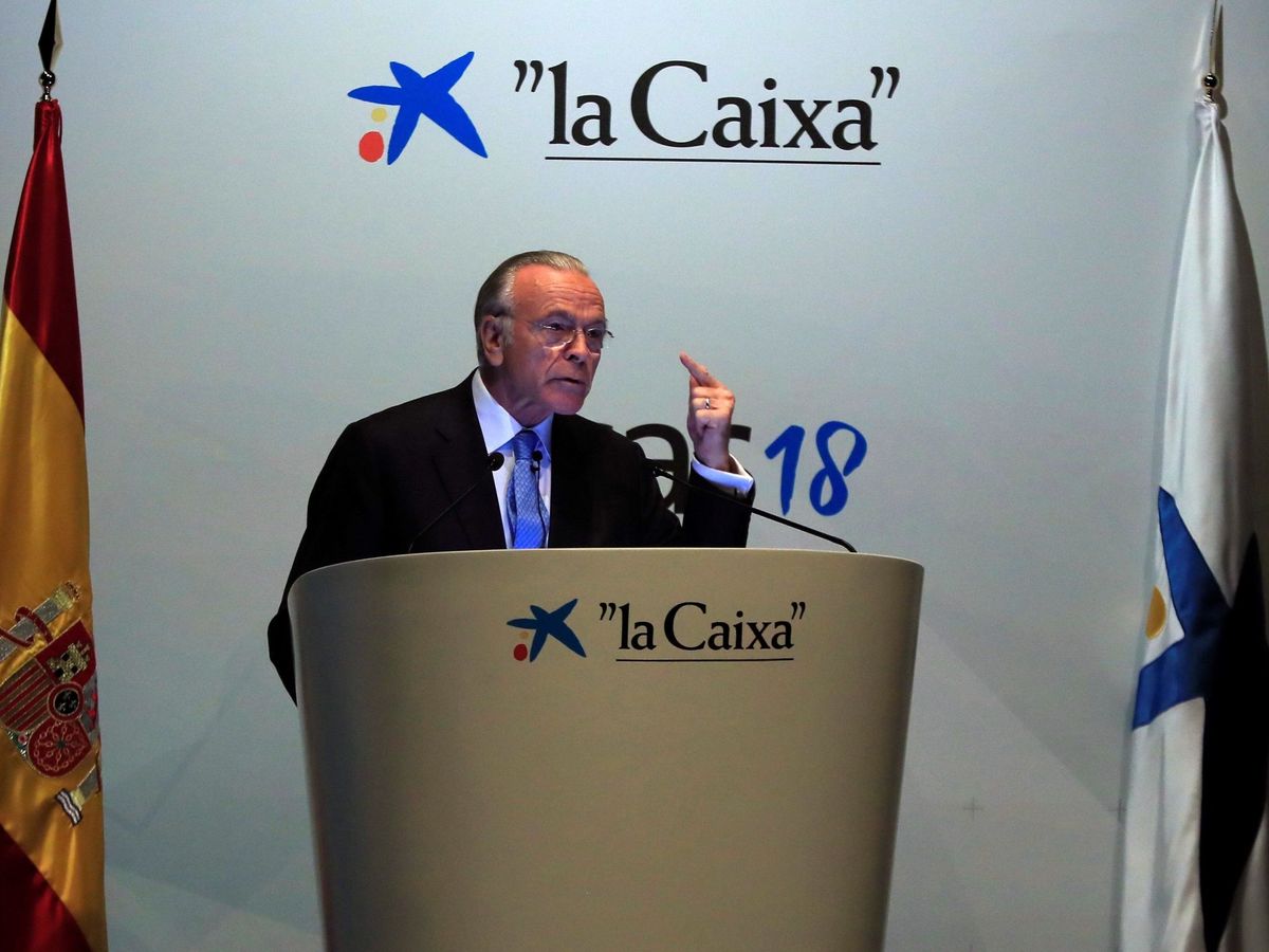 Foto: El presidente de la Fundación Bancaria La Caixa, Isidre Fainé