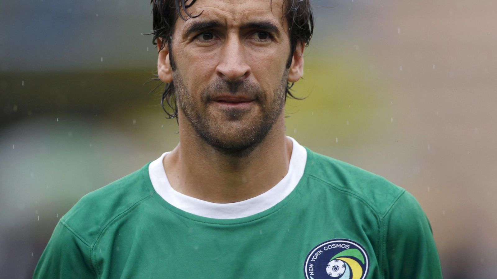 Foto: Raúl González, durante un partido con el New York Cosmos (Reuters).