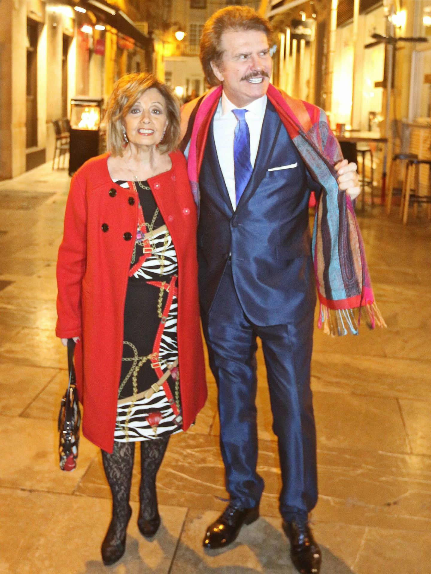 Edmundo Arrocet con María Teresa Campos durante su relación. (Cordon Press)
