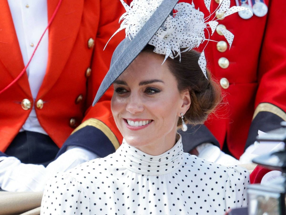 Foto: Kate Middleton, feliz y radiante en Windsor. (Reuters)