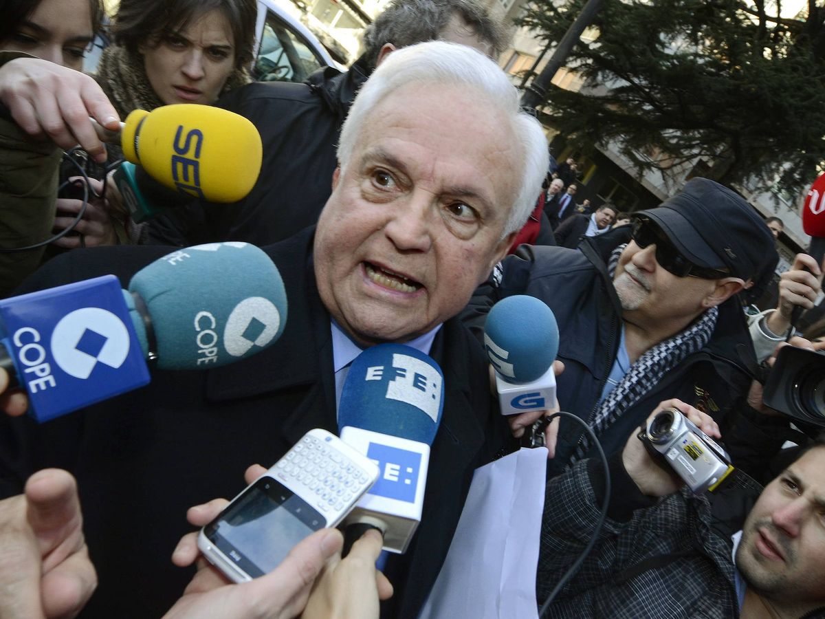 Foto: José Luis Baltar, durante su juicio por prevaricación (EFE)
