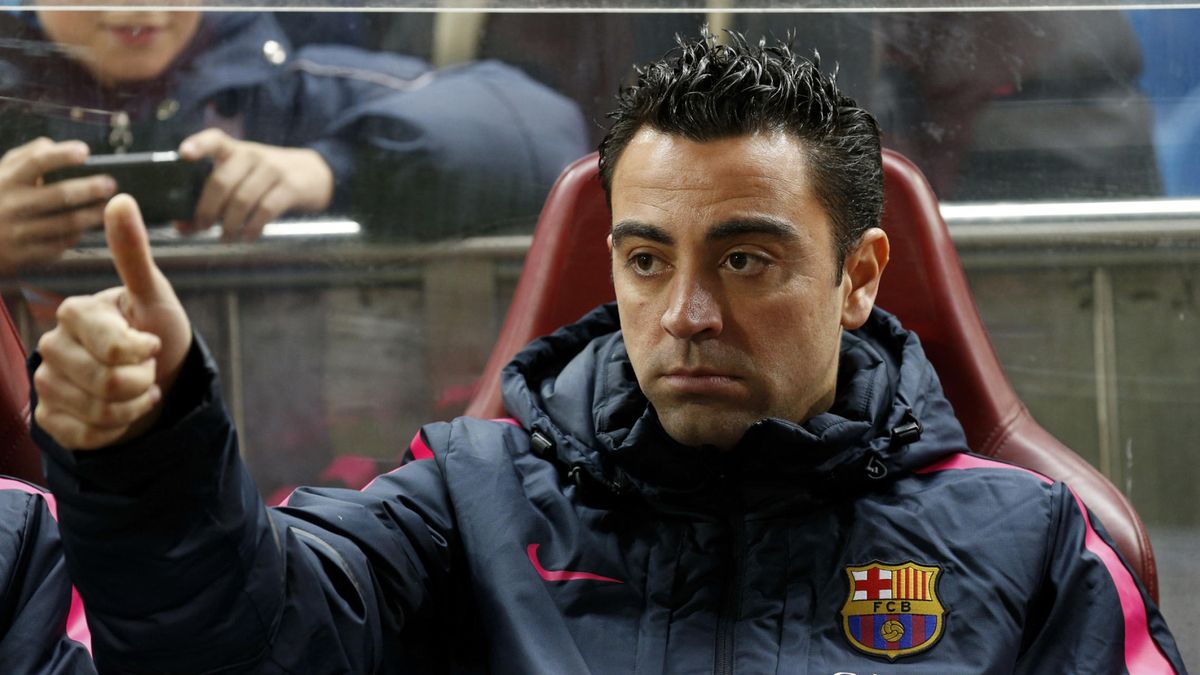 Xavi pinta menos que nunca en el Barça
