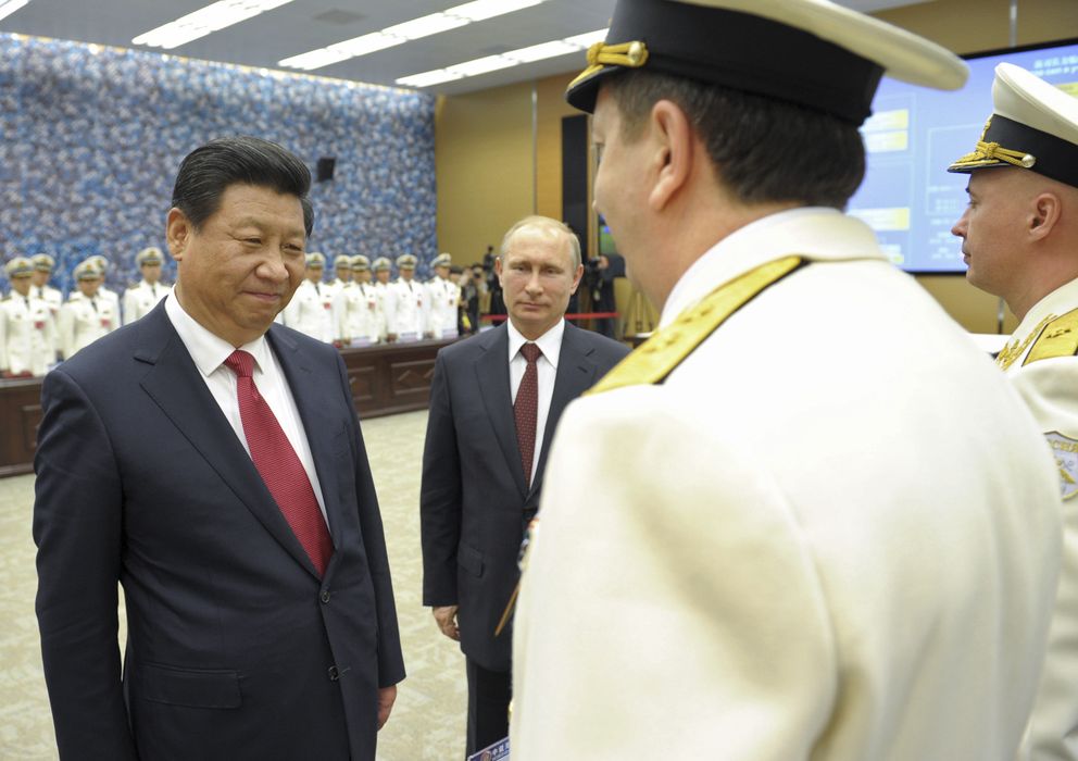 Foto: Xi Jinpin, presidente de China, junto a Vladimir Putin (Reuters)