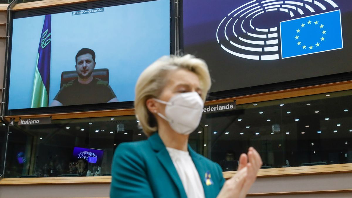 Zelenski pide apoyo ante la Eurocámara: "Prueben que están con nosotros"