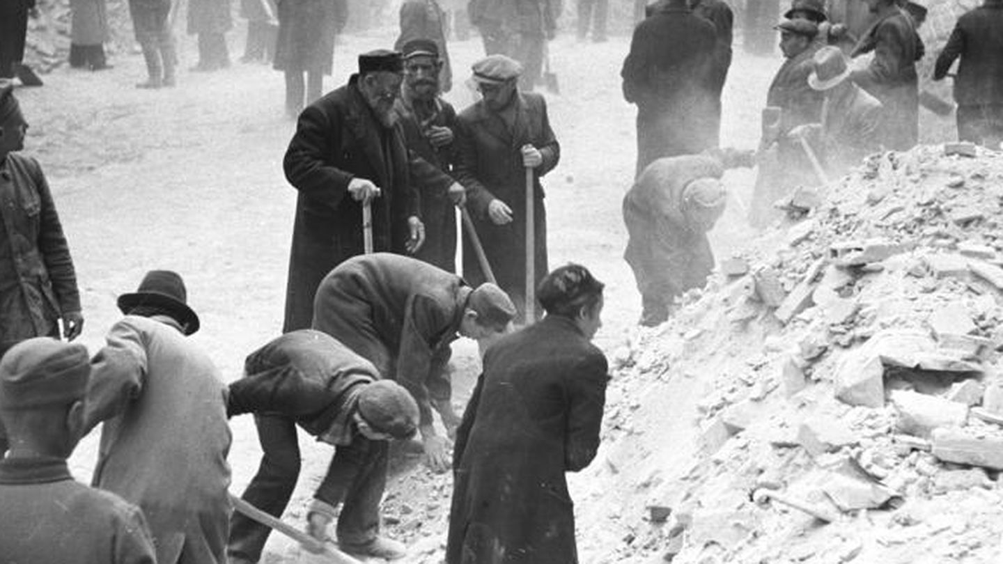Judíos en Varsovia durante la Segunda Guerra Mundial (CC)