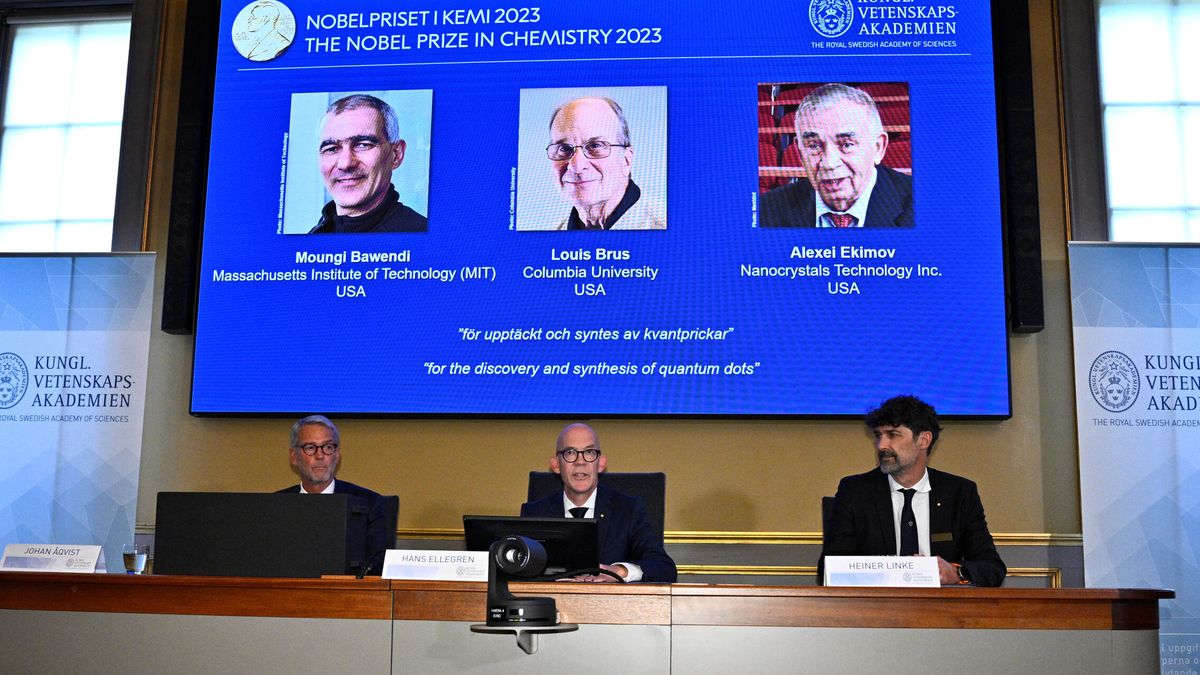 Los científicos Bawendi, Brus y Ekimov, Nobel de Química por el descubrimiento y síntesis de puntos cuánticos