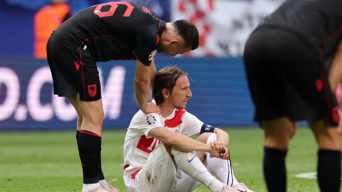 Las señales de alerta que se ven en Luka Modric durante la Eurocopa por una extraña lentitud 