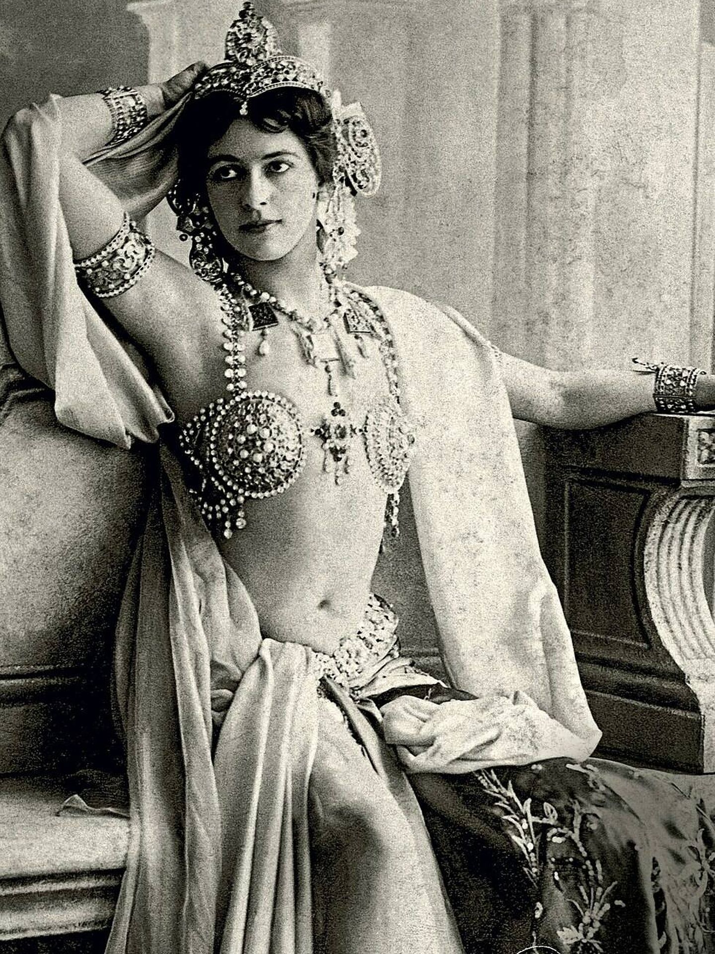 La actriz y bailarina Mata-Hari, famosa por sus labores de espionaje durante la I Guerra Mundial.
