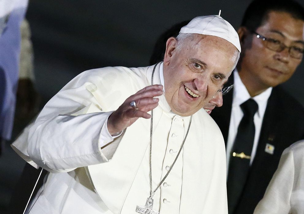 Foto: El Papa Francisco dice que "no se puede provocar" y "no se puede ofender" la religión durante su visita a Filipinas (EFE)