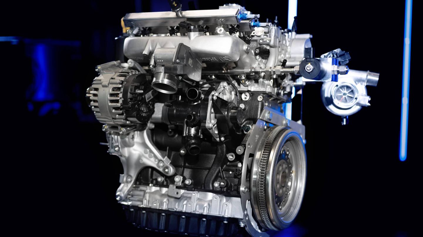 El motor tiene un avanzado sistema de inyección de agua. (AVL Racetech)