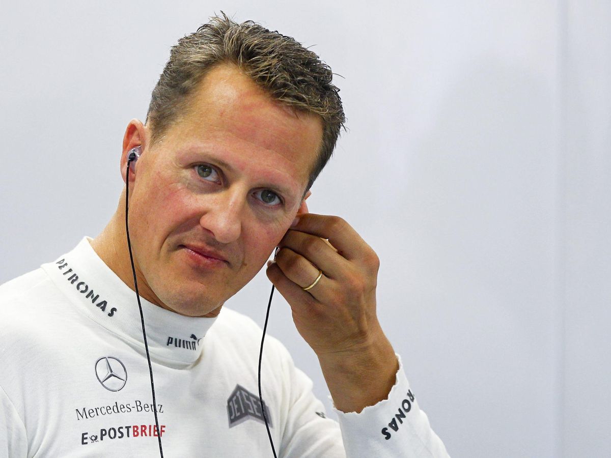 Foto: Michael Schumacher, uno de los mejores de la historia. (EFE/Diego Azubel)