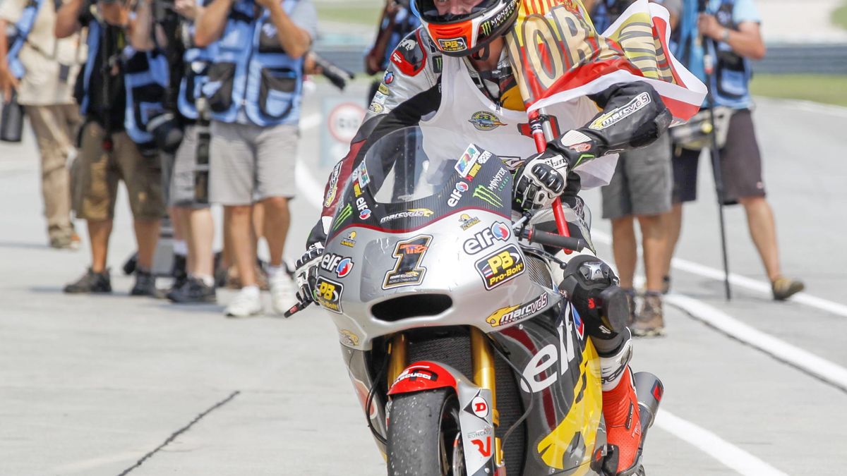 Tito Rabat no falla en el GP de Malasia y se proclama campeón del mundo de Moto2