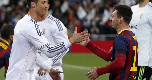 Foto: Cristiano Ronaldo y Messi. (Reuters)