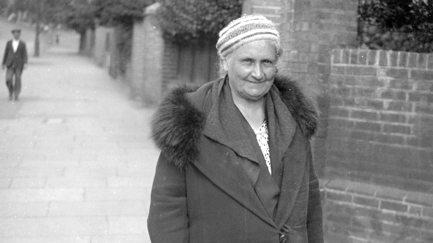 Maria Montessori, en 1935. (Cordon Press)