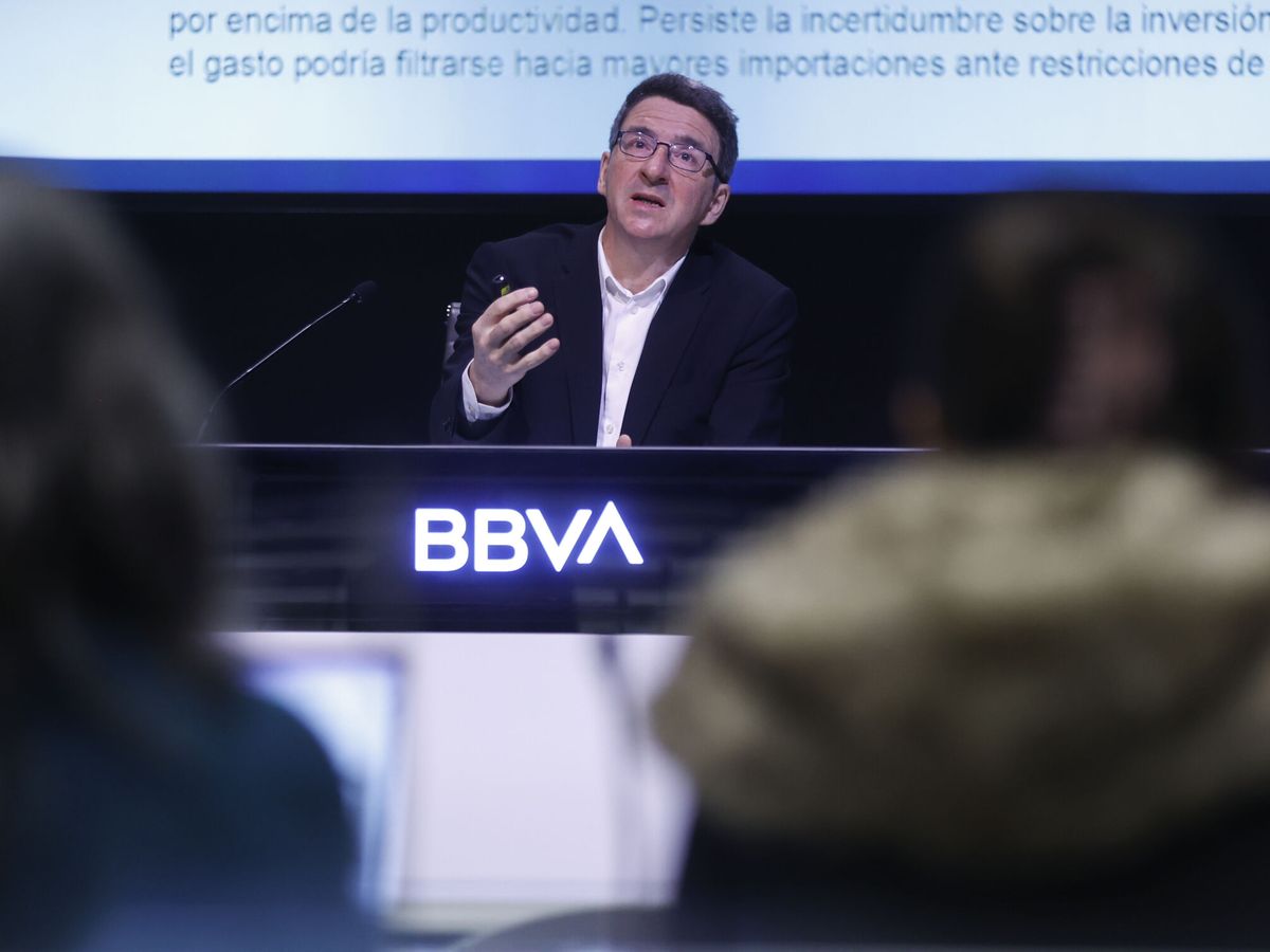 Foto: El director de BBVA Research y economista jefe de Grupo BBVA, Jorge Sicilia. (EFE)