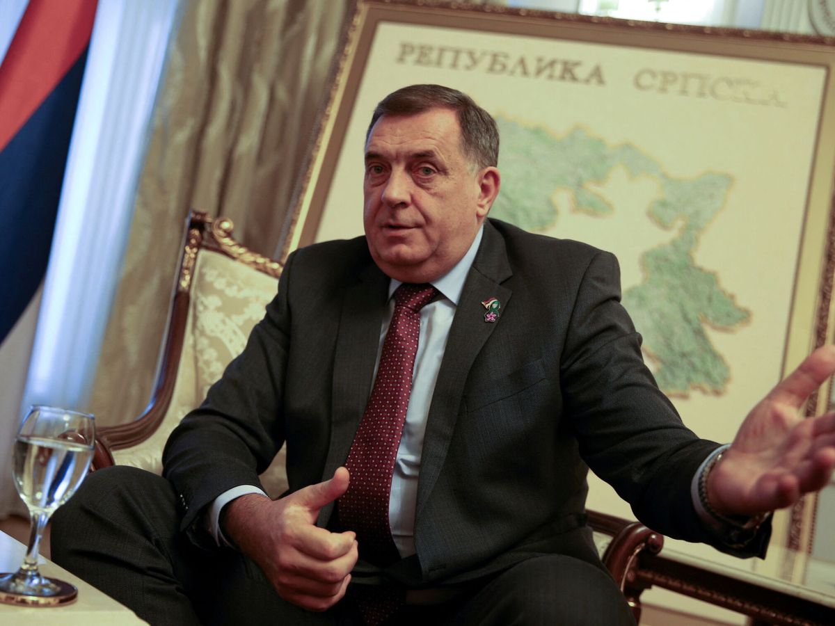 Foto: Milorad Dodik, miembro serbio de la presidencia de Bosnia-Herzegovina. (Reuters/Dado Ruvic)