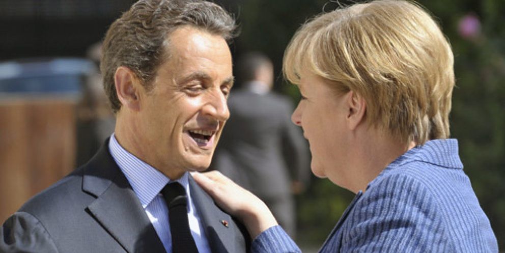 Foto: Merkel y Sarkozy fuerzan cinco cumbres en una semana para salvar al euro