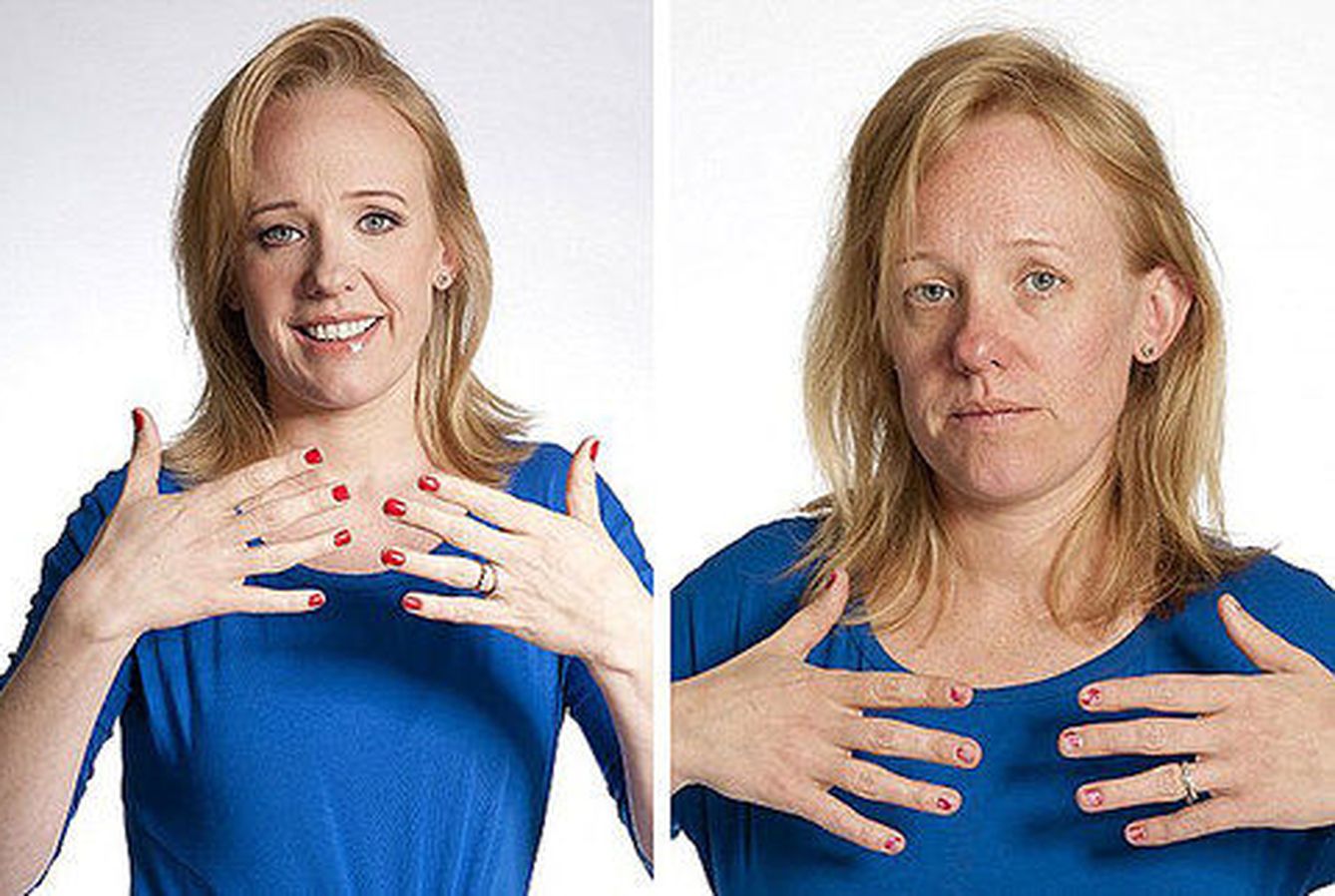 Anna Pursglove, antes y después de su mes de abstemia desmaquillante