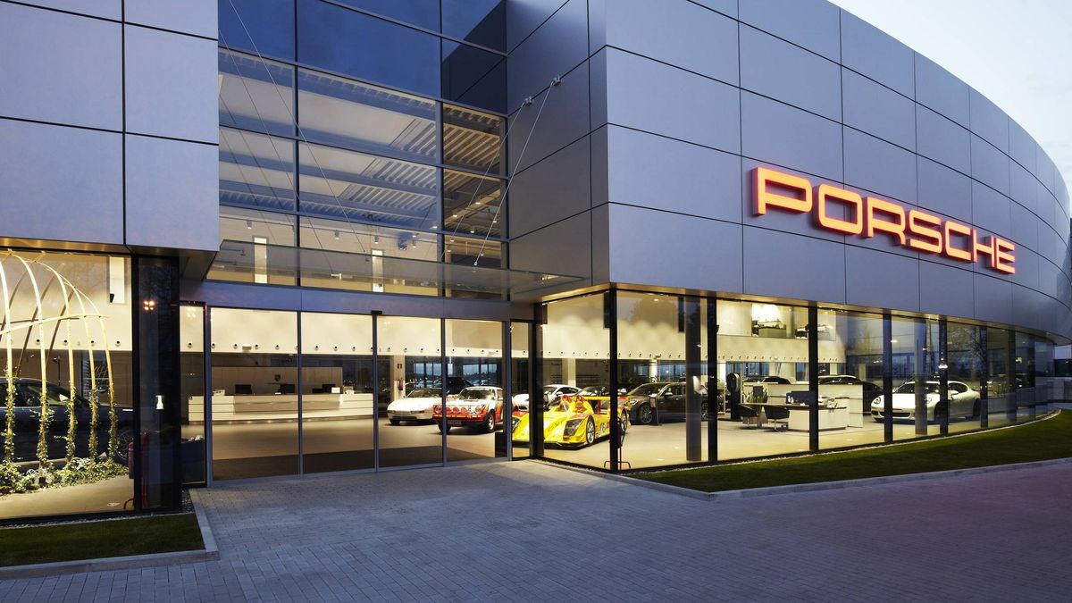 Nueva sede de Porsche en Madrid para dejar con la boca abierta a clientes... y a no clientes