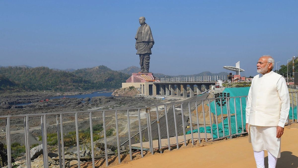 India inaugura la estatua más alta del mundo, la Estatua de la Unidad