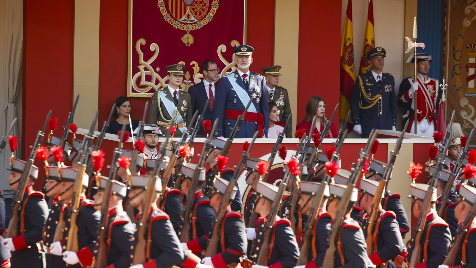 Audiencias TV | El Desfile Militar del 12 de octubre dispara su audiencia en TVE pese a celebrarse en lunes: La 1 firma su mejor cuota desde 2009