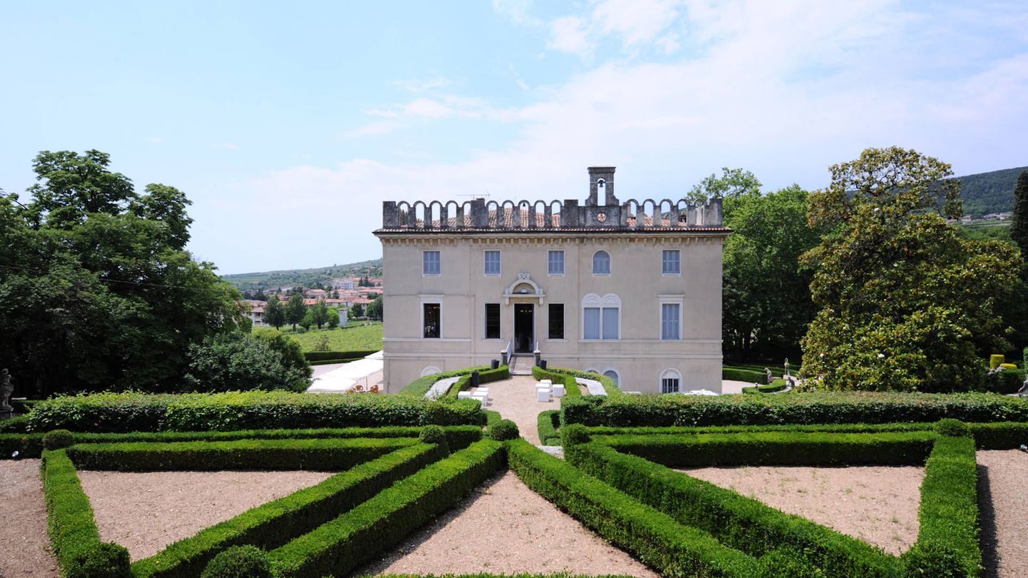 Una vista de Villa Rizzardi, hogar de Miguel Berrocal cerca de Verona. 