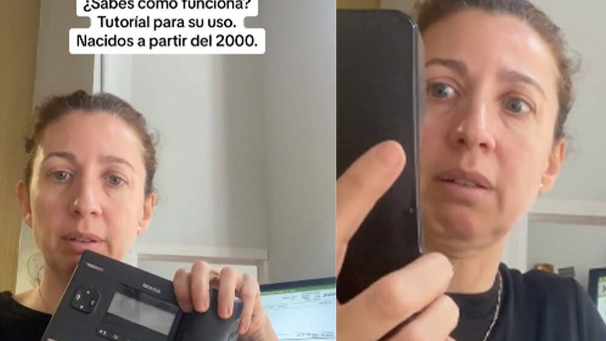 Una madre cuenta cómo reaccionó su hijo nacido después del 2000 al usar por primera vez un teléfono fijo