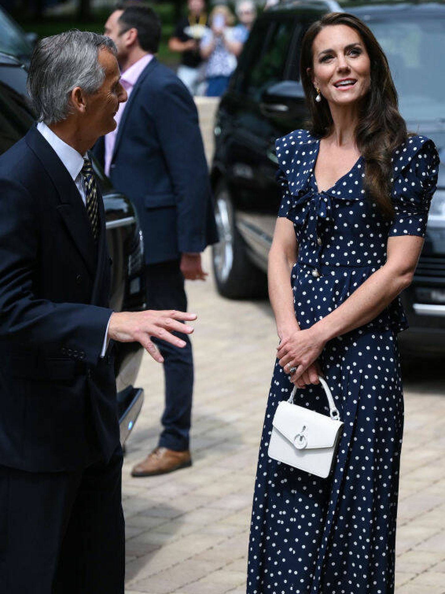   Kate Middleton, en su visita a Hope Street. (Getty)